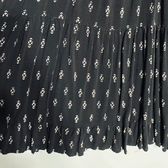 Xhilaration Minidress Black w/Print Size Women’s Medium - Picture 3 of 7